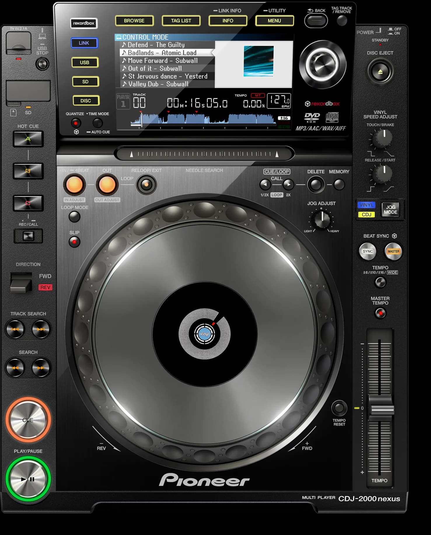 Pioneer DJ CDJ-2000NXS