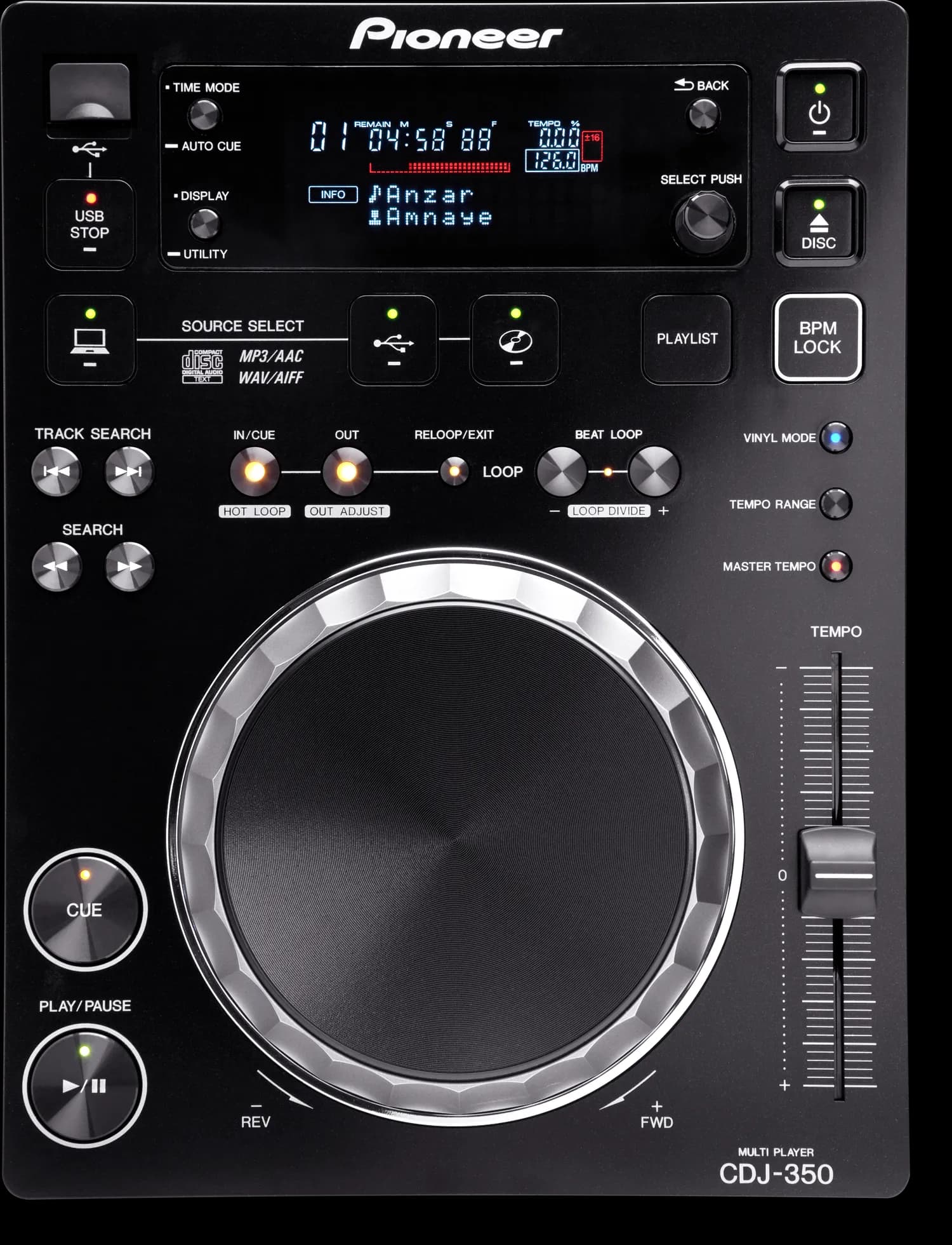Pioneer DJ CDJ-350