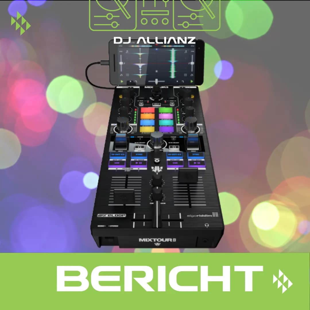 Mixtour Pro von reloop präsentiert von Laidback Luke bei Thomann