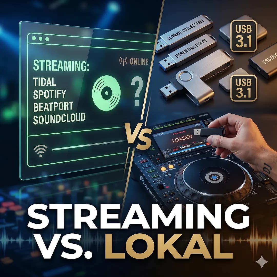 Warum professionelle DJs ihre Musik nicht nur streamen sollten
