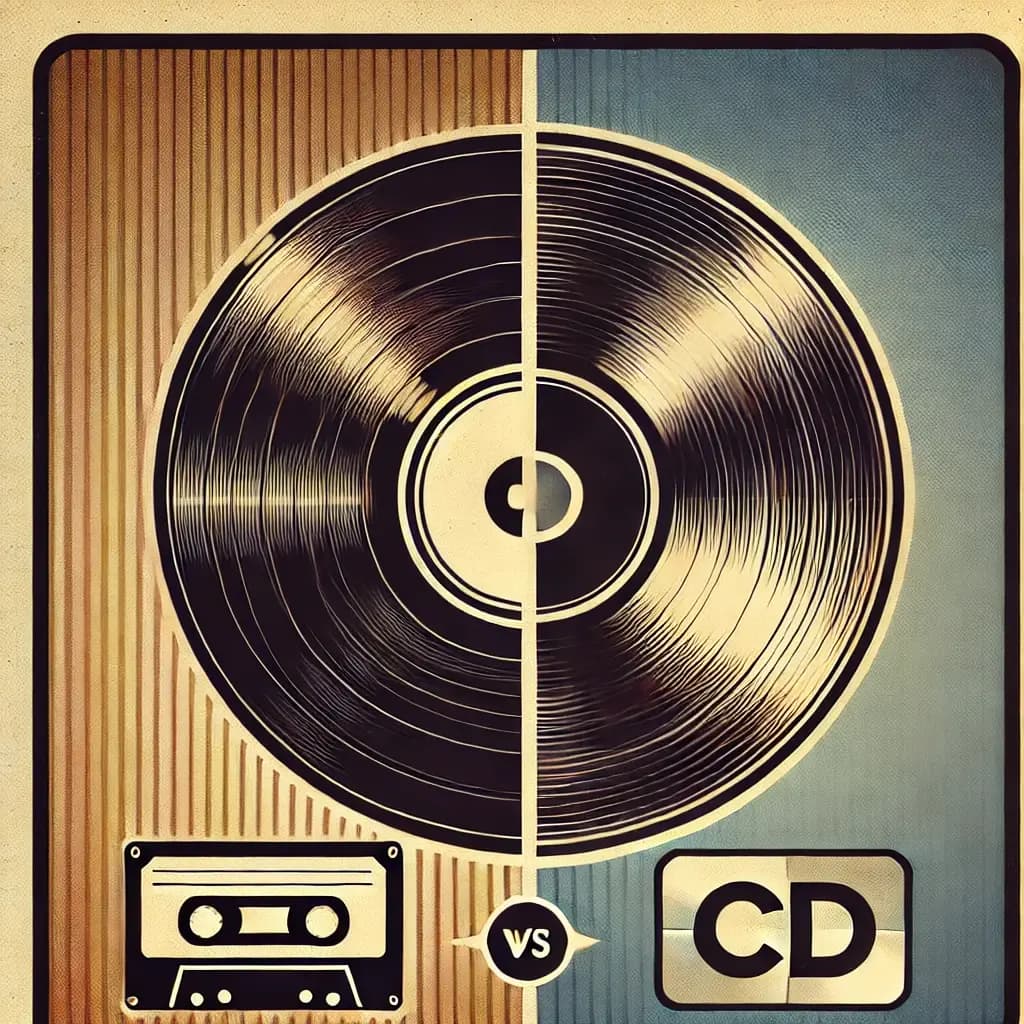 Schallplatten überholen CDs?