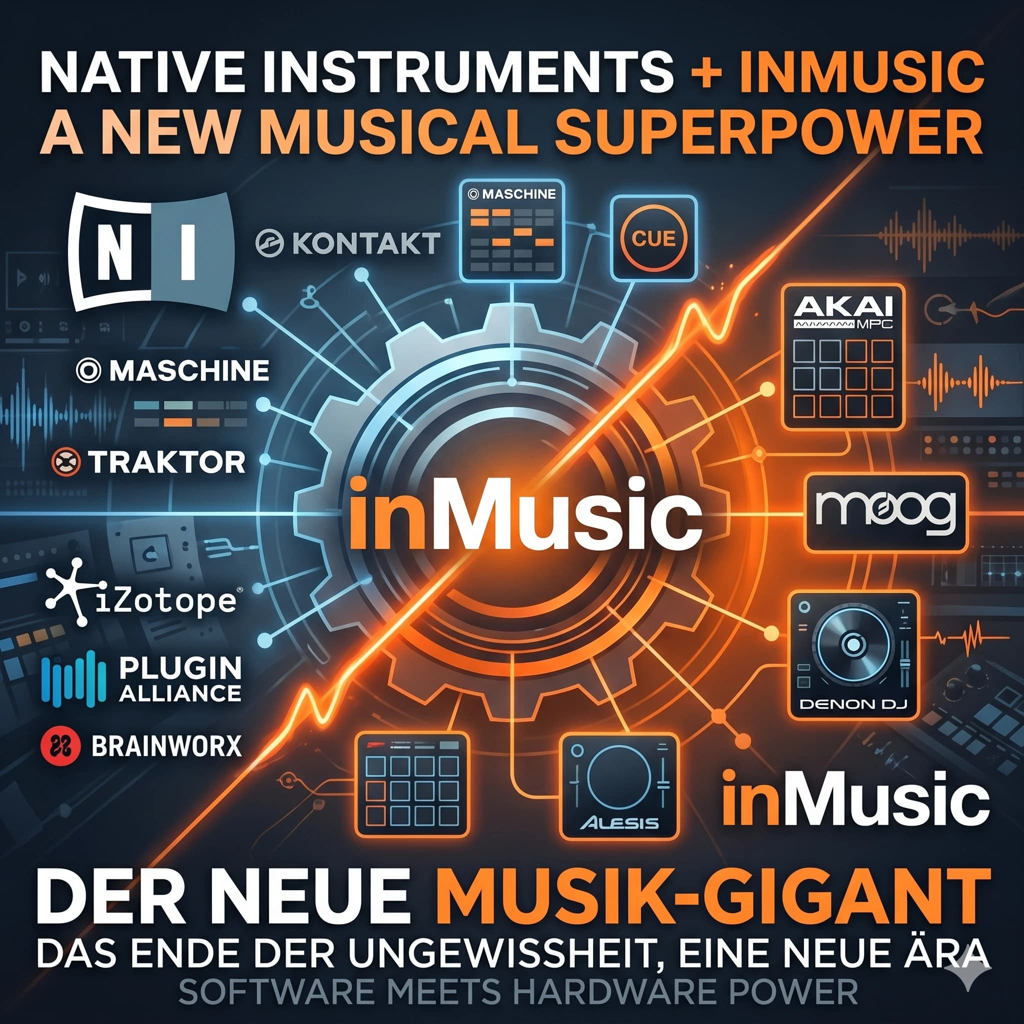 Ein neues Kapitel für die Musikproduktion: inMusic übernimmt Native Instruments