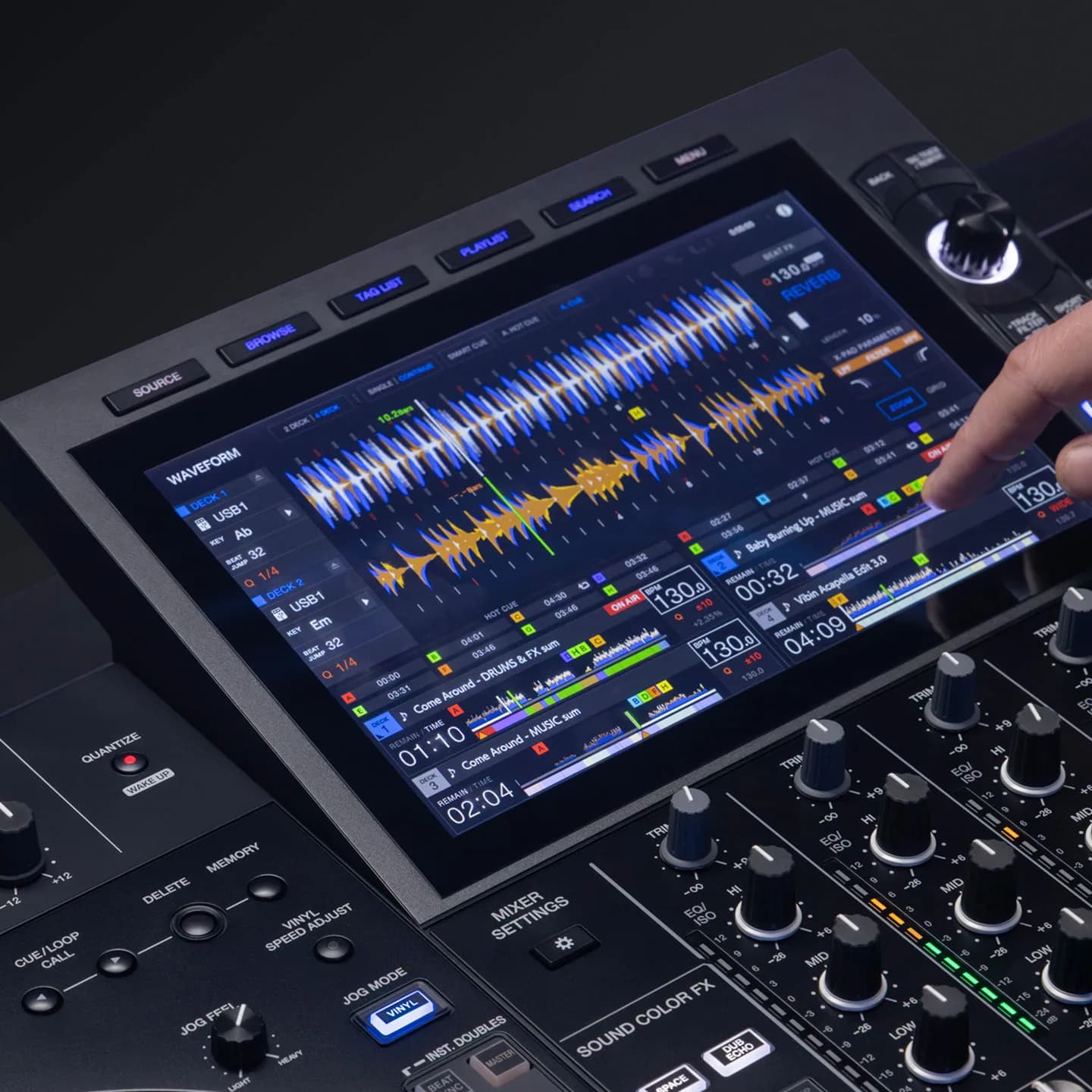 Update für AlphaTheta XDJ-AZ und Omnis Duo
