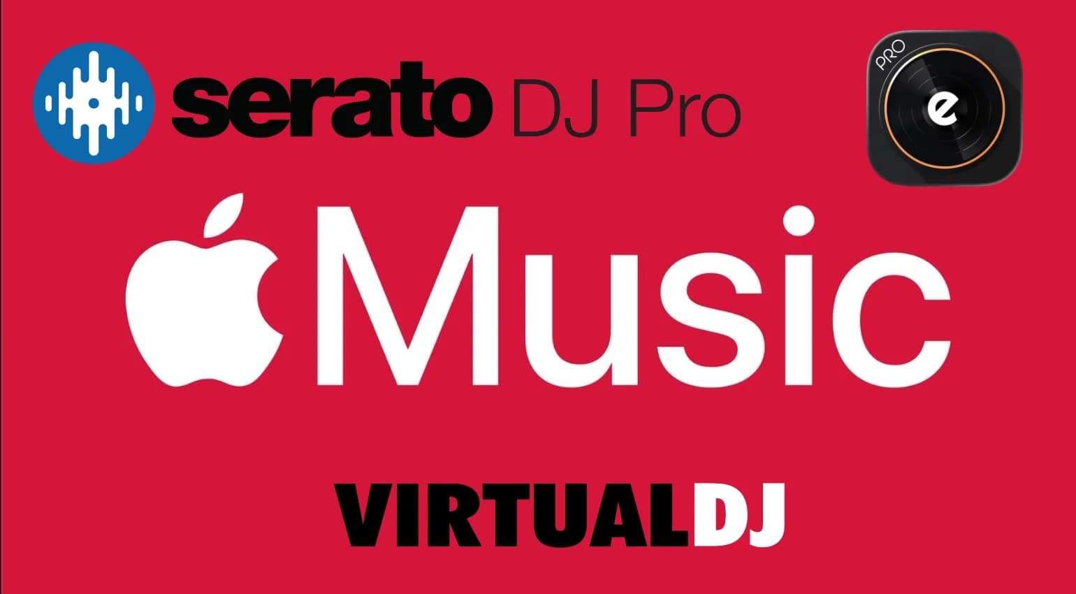 Apple Music jetzt auch für Serato, VirtualDJ und edjing Mix